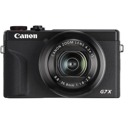 Canon PowerShot G7 X Mark III Black – 20.1MP 4K Camera for Vlogging & Social Media Content