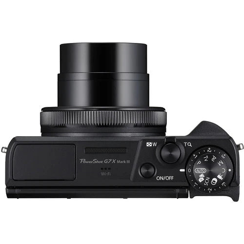 Canon PowerShot G7 X Mark III Black – 20.1MP 4K Camera for Vlogging & Social Media Content