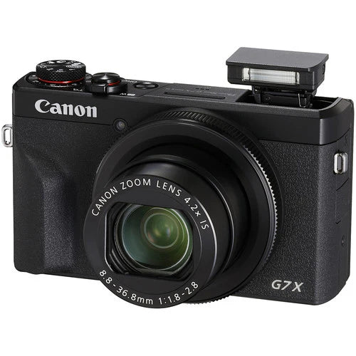 Canon PowerShot G7 X Mark III Black – 20.1MP 4K Camera for Vlogging & Social Media Content