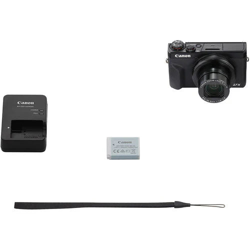 Canon PowerShot G7 X Mark III Black – 20.1MP 4K Camera for Vlogging & Social Media Content